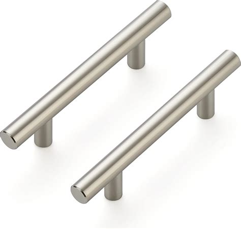 cabinets with stainless steel handles|flat cabinet pulls stainless steel.